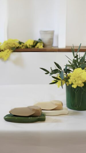 Coffret Porte savon cigale MONOCHROMIC