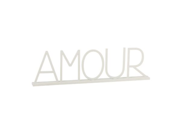 Décoration en métal AMOUR