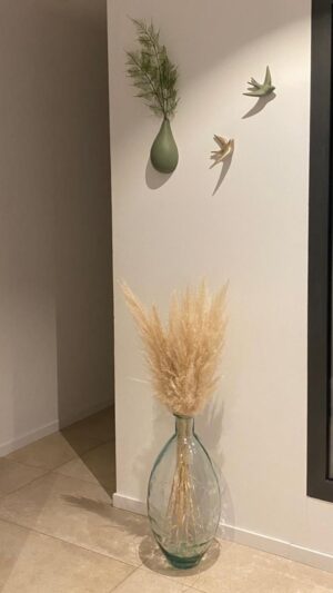 Soliflore, goutte de terre en céramique MONOCHROMIC