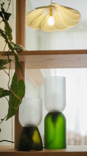 Lampe à poser QdeBouteilles