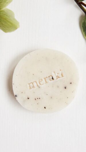 Savon mains gommage sésame MERAKI