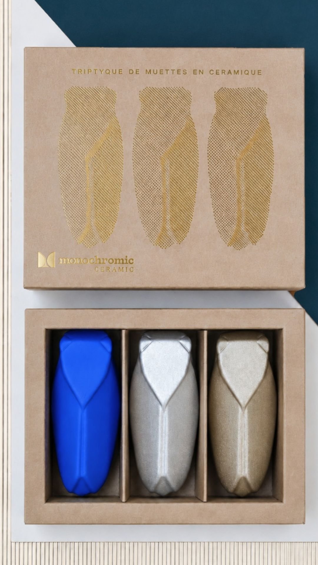 Coffret mini muettes, Cigale MONOCHROMIC – Image 2