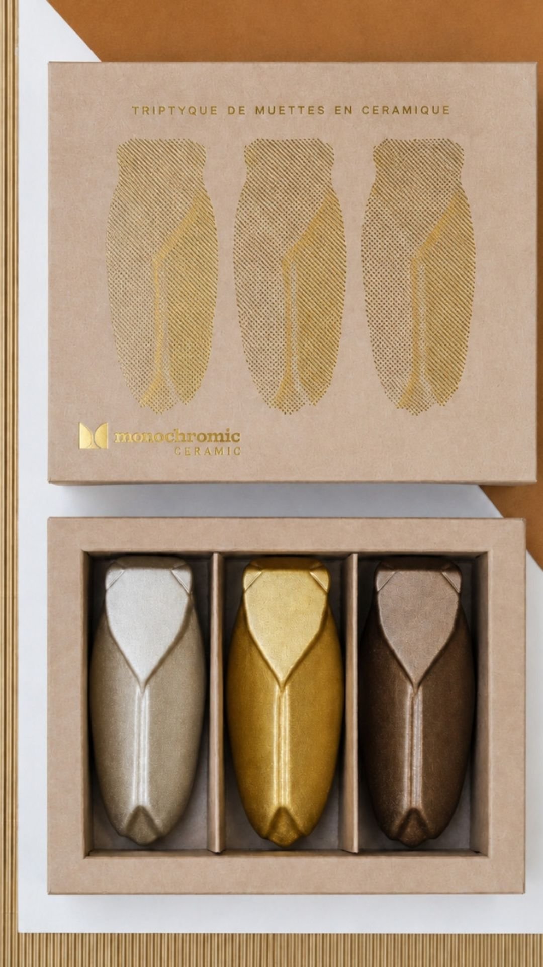 Coffret mini muettes, Cigale MONOCHROMIC – Image 3